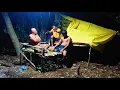 Download Lagu Camping hujan deras bermalam di tengah hutan sambil bercerita horor di tengah malam