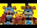 GLAMROCK FREDDY BOOTLEG VS ORIGINAL comparando la FIGURA de FUNKO contra la copia no FNAF