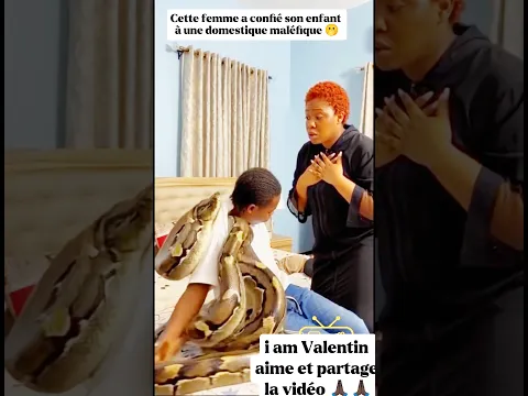 elle ne savait pas à qui elle avait confié son enfant 😩