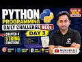Python Chapter Semester 3 - Class 12 Computer Application Computer Science WBCHSE