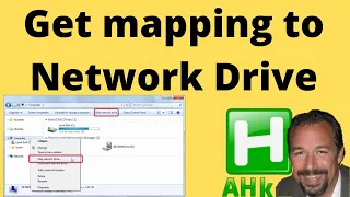get mapping to network drive on windows 10 great script