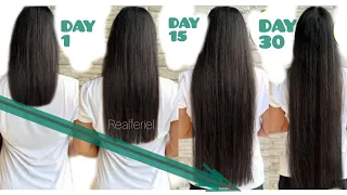 Appliquez Cette Lotion Sur Vos Cheveux Pendant 7 jours et Vous Me Remercierez!!!