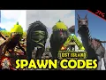 ARK LOST ISLAND - HOW TO SPAWN IN DINOPITHECUS SINOMACROPS AN AMAGASAURUS