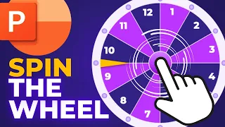 How to Make an Interactive SPINNING WHEEL - PowerPoint
