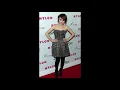 Emily Browning s Legs and Feet in Tights-NO SHOES