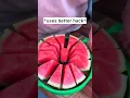 Download Lagu Who prepares WATERMELON properly, mom or son?😎❤️🍉| CHEFKOUDY