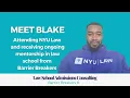 From Private Equity to NYU Law How Barrier Breakers Helped Blake Get In and Thrive 2025