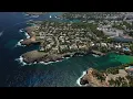 Download Lagu Drone footage, Majorca, Cala d'Or  4K, Hotel Esmarelda, Cala d'Or marina