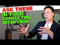 The ONLY questions you need to ask your MBB interviewer
