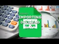 ImportHTML - How to Transfer Data To Google Sheets Dividend Dashboard