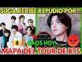 Lagu URGENTE🔴SUGA NOMBRADO EL MEJOR RAPERO Y CREA ODI0😡MAPA DEL TOUR DE BTS FILTRADO?😭noticiasdebts