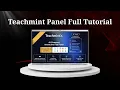Teachmint Panel Full Tutorial