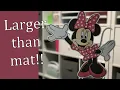 Larger than Mat Minnie Mouse
