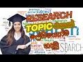 Download Lagu How to Select a Research Topic / ලේසියෙන්ම Research Topic එකක් තෝරාගන්න විදිහ / Ideas for research
