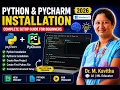 Install Python and PyCharm on Windows Complete Beginner Tutorial
