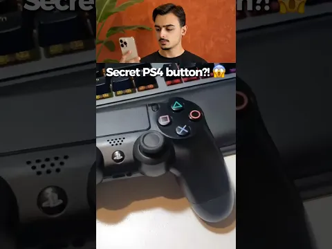 Secret PS4 Button! 🎮 #ps4 #playstation #tech #shorts #diy #gaming