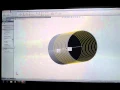 Soildworks Tutorial How To Make External Thread On A Circular Peripheri In Solidworks 2013