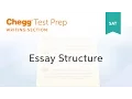 SAT prep - SAT Essay Structure