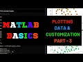 MATLAB BASICS PLOTTING CUSTOMIZATION PART - 3