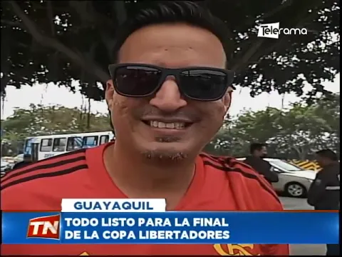 Todo listo para la final de la Copa Libertadores