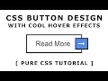 Css Button Design with Cool Hover Effects - Css Creative Button Design