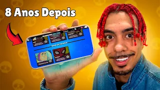 voltei a jogar BRAWL STARS depois de 8 anos! *conta rara*