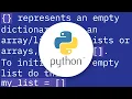How to declare and add items to an array in Python
