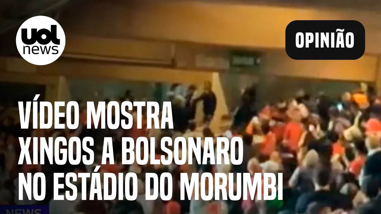 Bolsonaro no Morumbi: vídeo mostra xingamentos ao ex-presidente no jogo do São Paulo