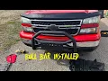 Installing my Tiger Bull Bar on Silverado
