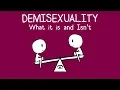 Demisexuality