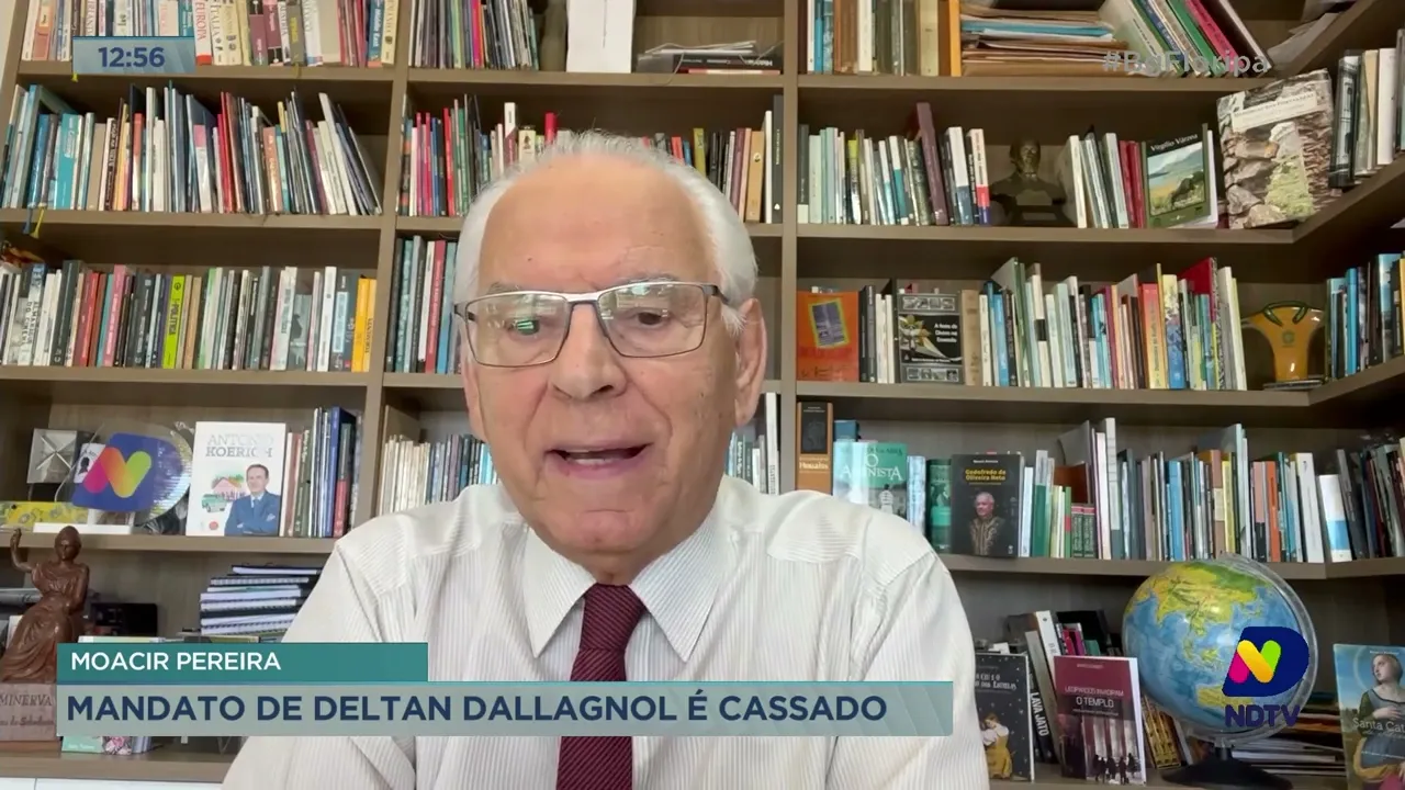 Moacir Pereira comenta sobre a cassação de Deltan Dallagnol