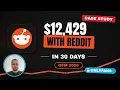 How I made 12 429 in 30 days with Reddit OnlyFans Management