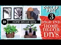 3 DOLLAR TREE Home Decor DIYs Transform 1 items to HIGH END DECOR Modern Boho FREE Printables