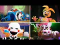 FNAF Security Breach - All Toy Animatronics Boss Fights