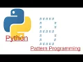 Printing B Hash shape in Python - Pattern of Python Programming