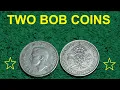 UK TWO SHILLING COINS FROM 1947