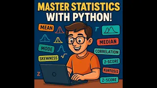 Build Your Own Statistics Module in Python Mean Median Mode to Correlation Kurtosis