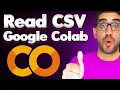 How to Read CSV files in Google Colab from Drive from computer python pandas