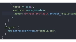 Webpack single CSS output file - ProgrammingTIL Webpack Tutorial Screencast 0006