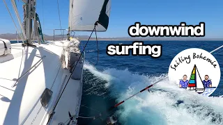 Sailing Mexico: Downwind surfing in the Sea of Cortez! Ep.27