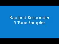 Rauland responder 5 Tones