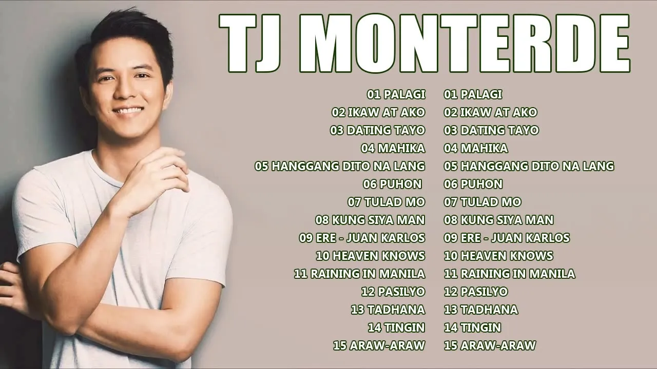 TJ MONTERDE Nonstop Love Songs - Best  All Songs || Bagong Opm Songs 2024 Playlist - Palagi