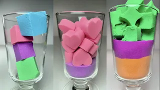 Kinetic Sand ASMR, Drop and squish,Very Satisfying and Relaxing,