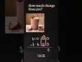 Calculating Change from 10 Using a Subtraction Algorithm
