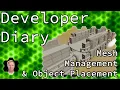 Developer Diary Mesh Management and Object Placement