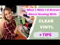 Master Clear Vinyl Sewing in Minutes - Get the Tips You NEED to Know