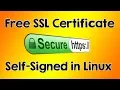 SSL Certificate for Free RHCE Tech ArkIT