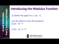 Introducing the Modulus Function Mr Mathematics