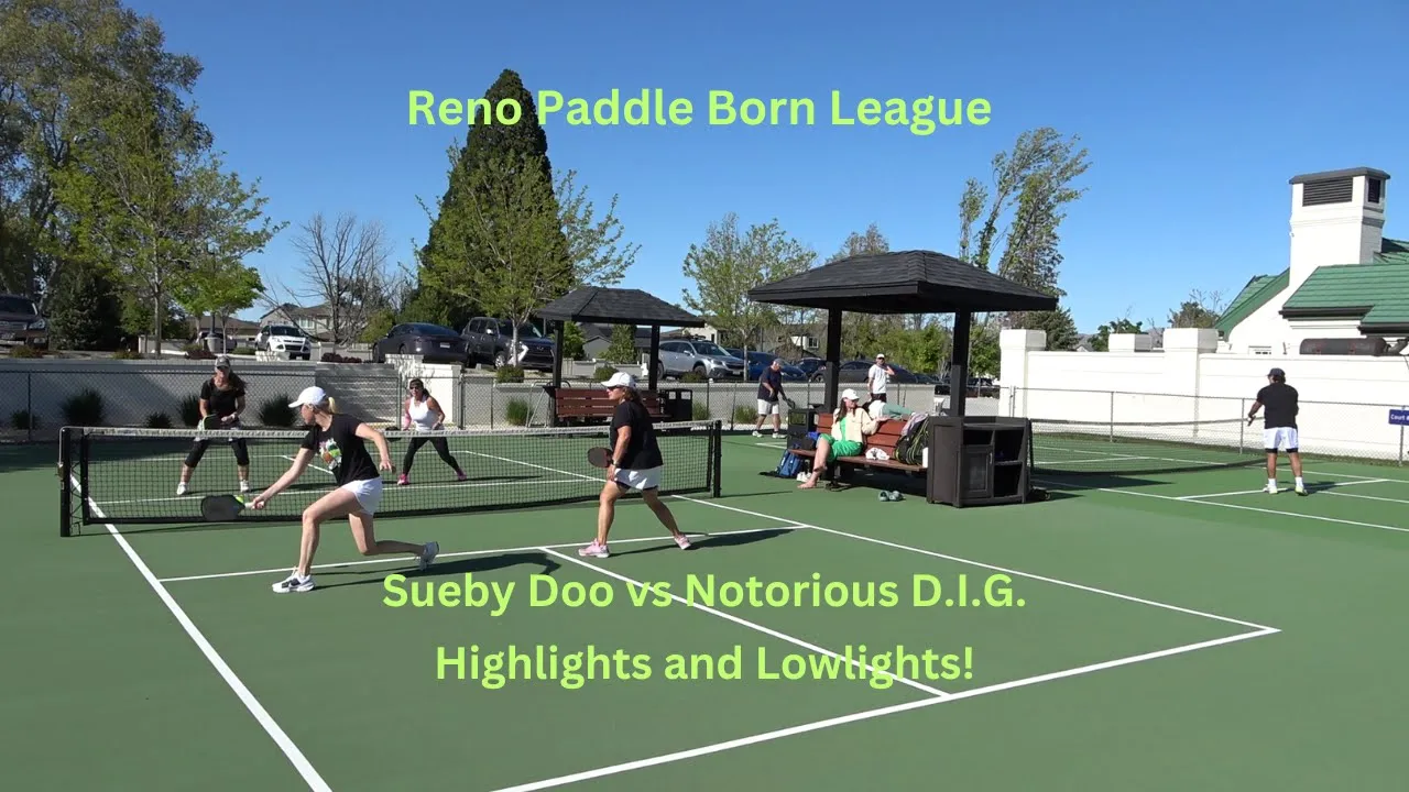 Reno Paddle Born League: Sueby Doo vs Notorious D.I.G. Highlights and Lowlights!
