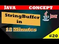 StringBuffer and Its important method in Java 12 Minutes